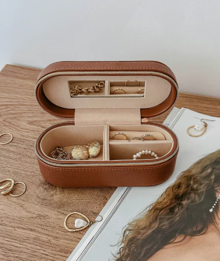Charlee Jewelry Box - Tan - Image 2