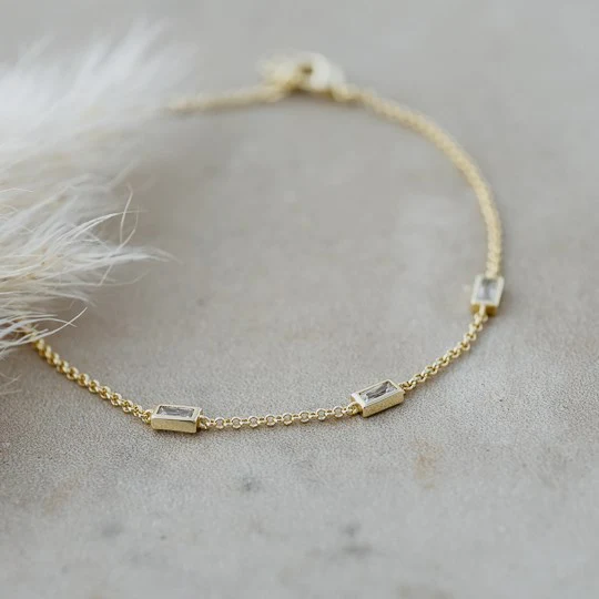 Claire Bracelet - Gold - Image 3