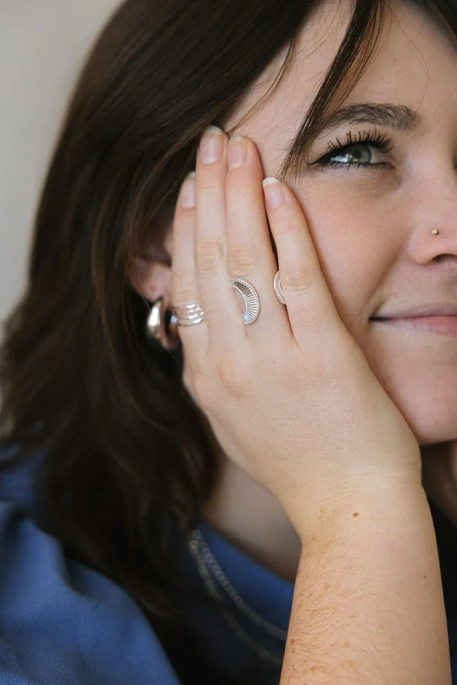Contour Ring - Silver - Image 2