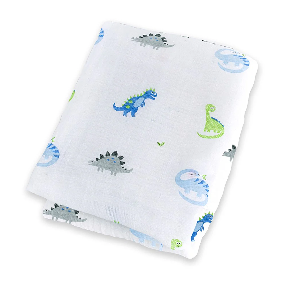 Cotton Muslin Swaddle - Prehistoric Pals