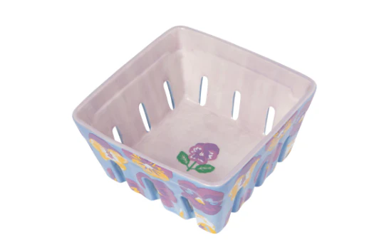 Pansy Berry Basket Large - Image 2