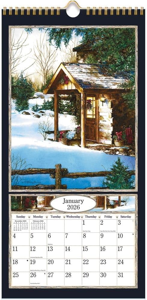 Country Welcome 2026 Lang Vertical Calendar - Image 3