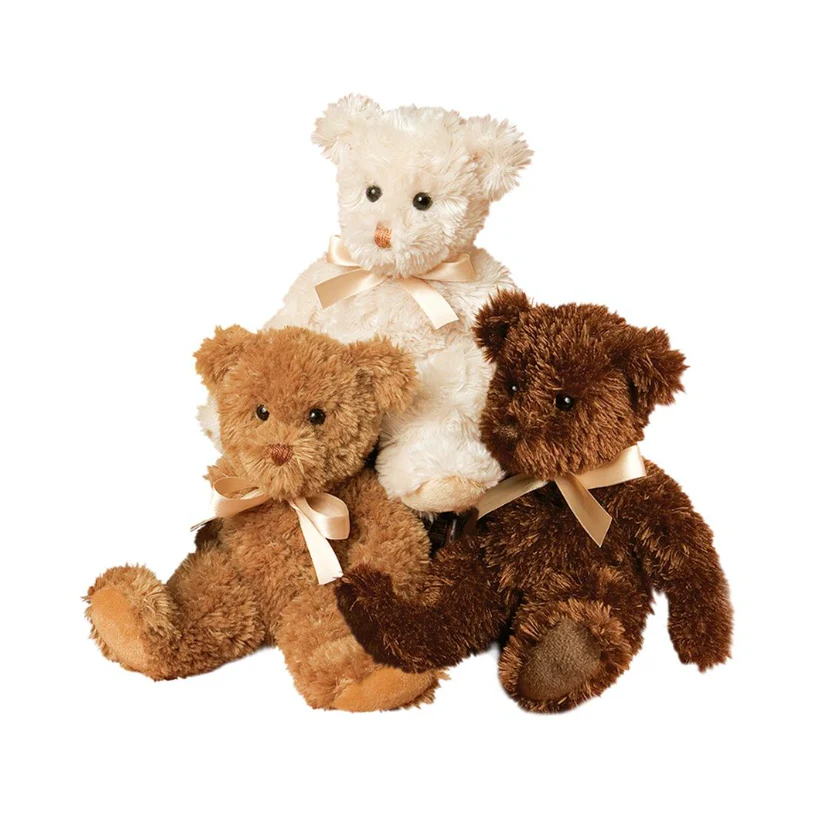 Cream Fuzzy Teddy Bear - Image 2