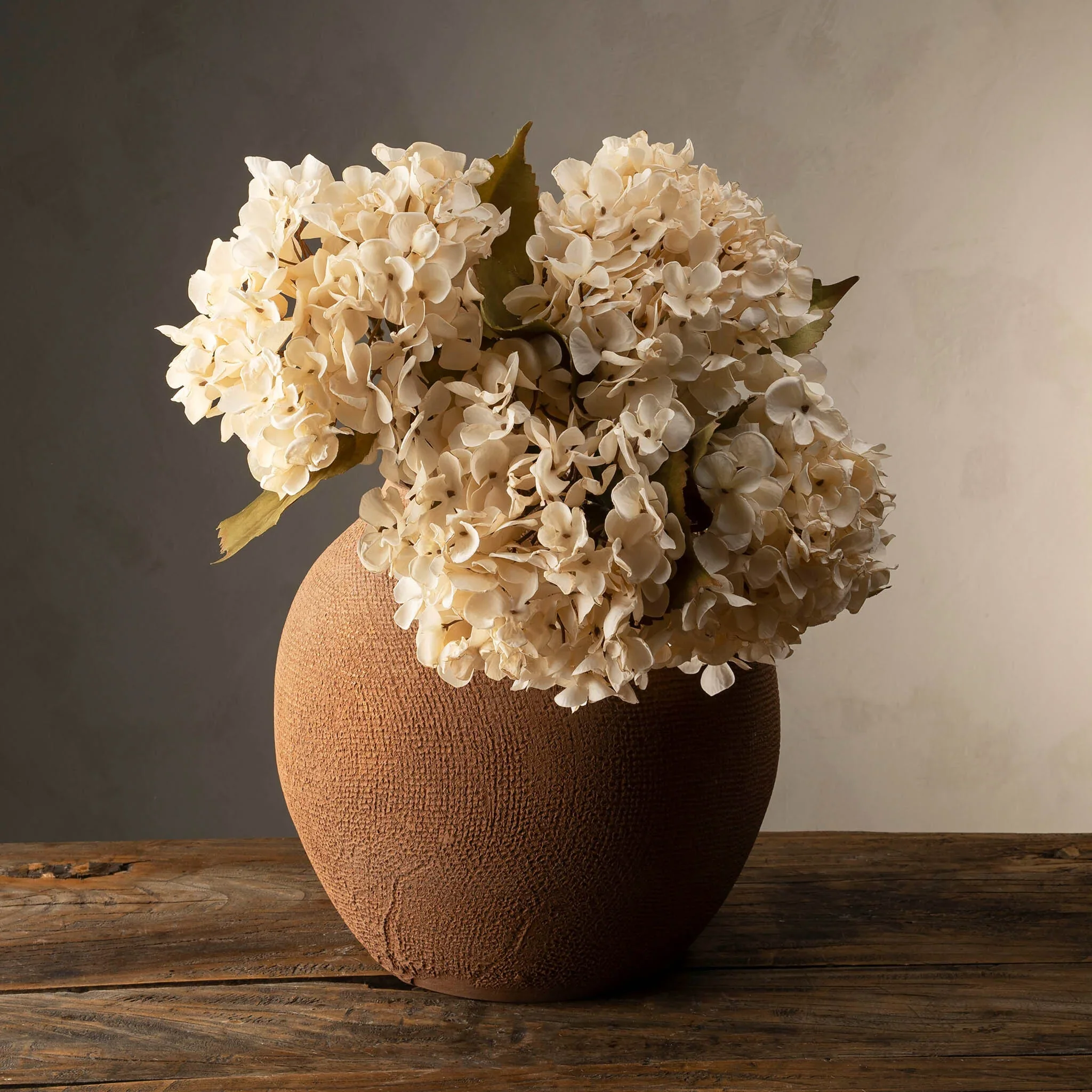 Cream Hydrangea Floral Stem - Image 3