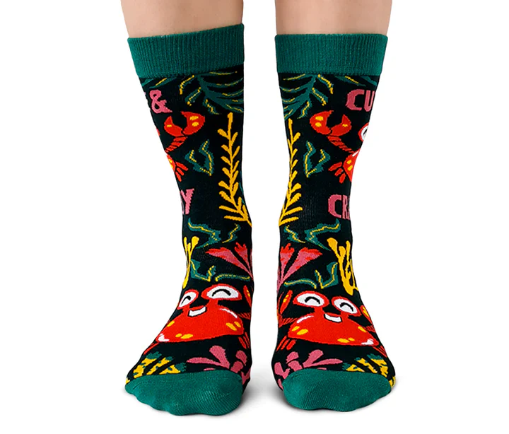 Cute & Crabby Socks - For Her - Image 2
