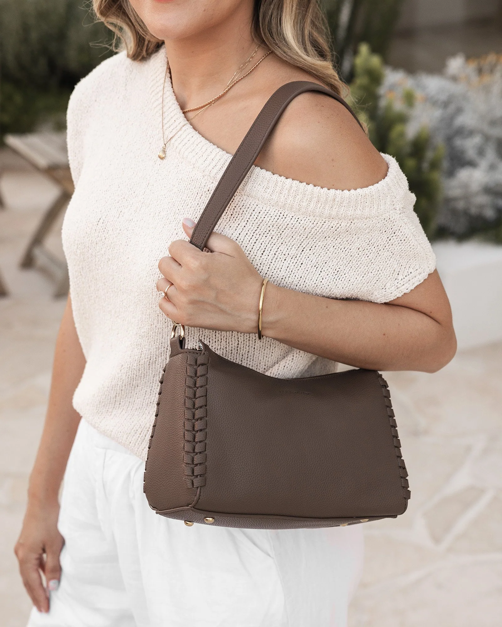Dana Crossbody Bag - Mocha - Image 2