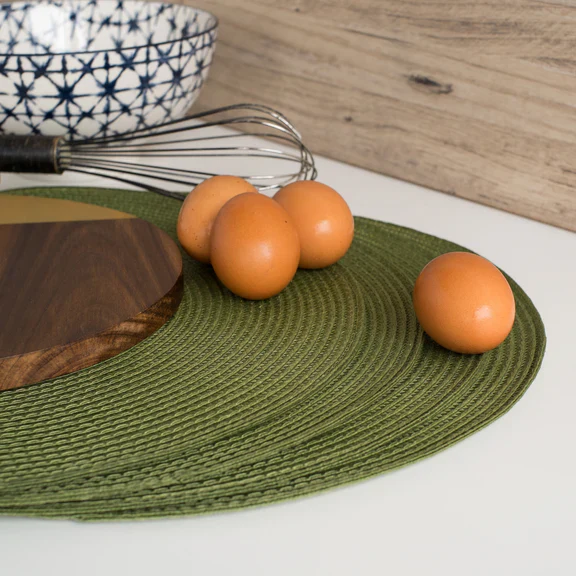 Disko Placemat - Fir Green - Image 2