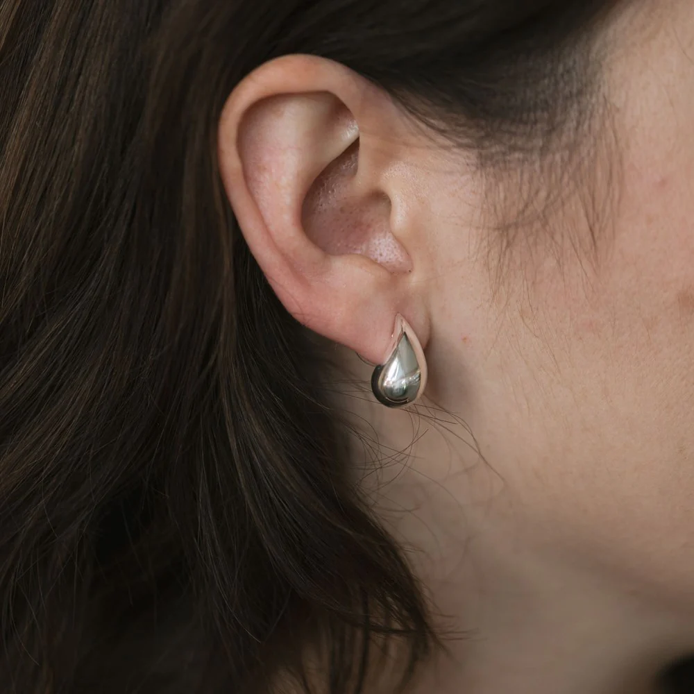Dream Drop Studs - Silver - Image 2