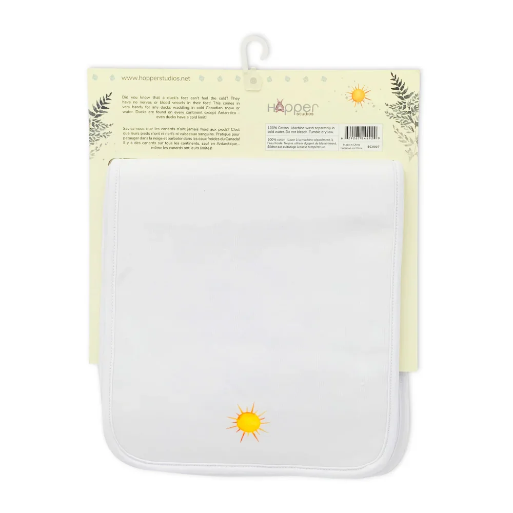 Drew The Duckling Burp Cloth Set - Image 2