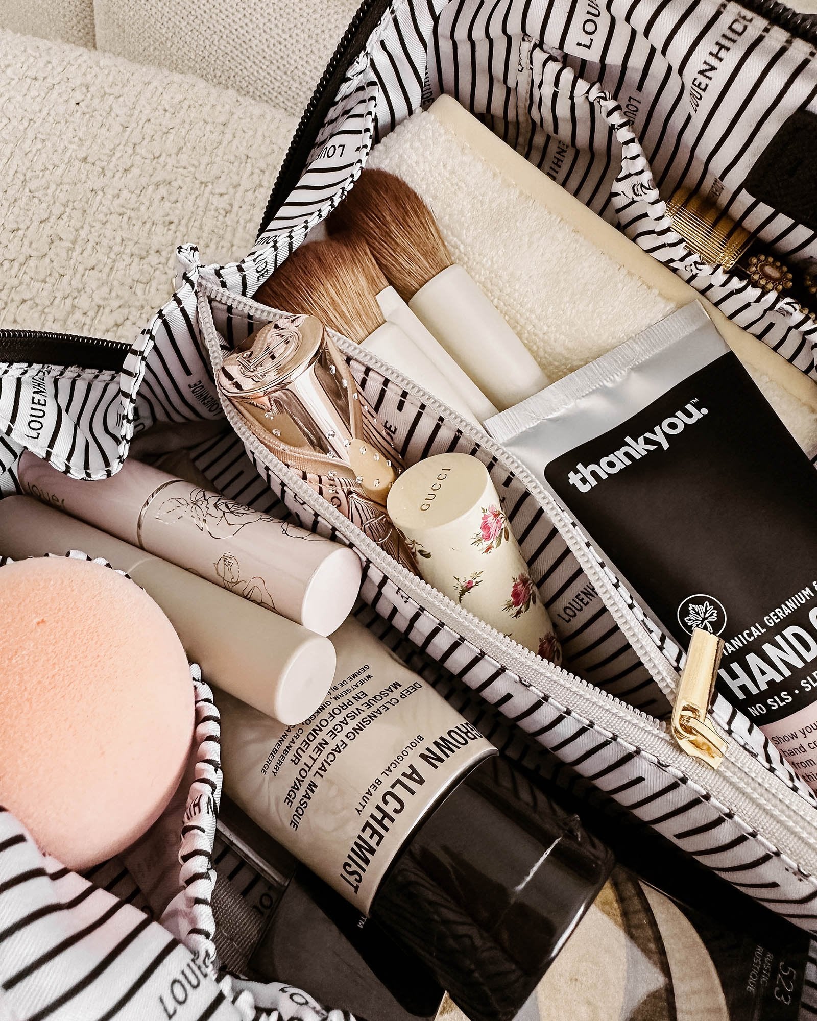 Ellis Makeup Bag - Black - Image 7
