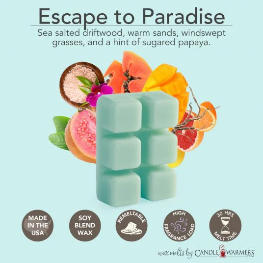 Escape To Paradise Wax Melts - Image 2