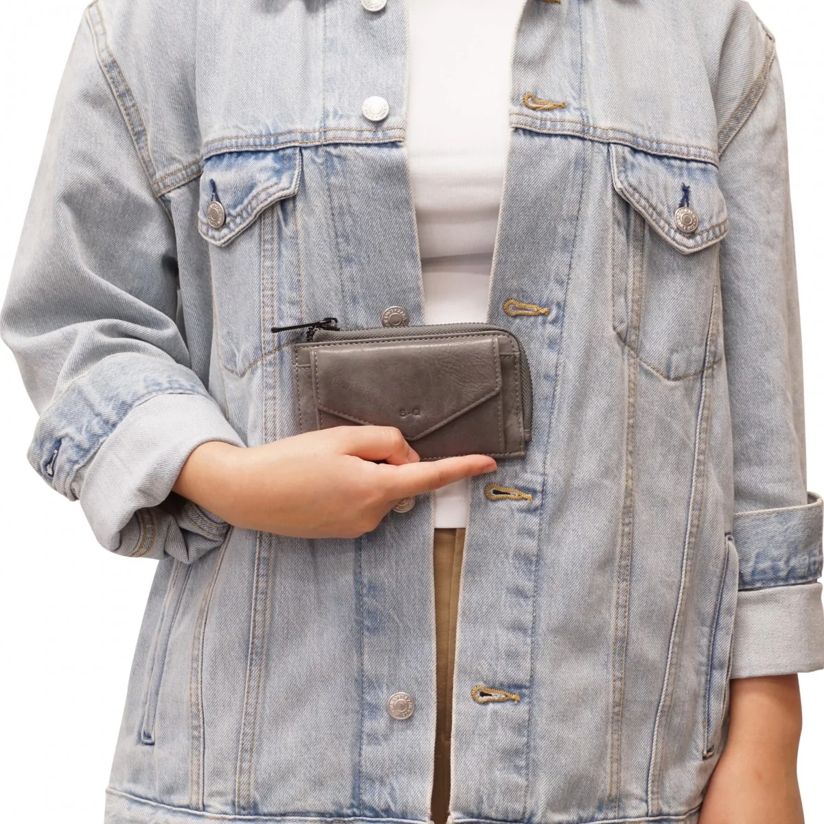 Evelyn Wallet - Black - Image 4