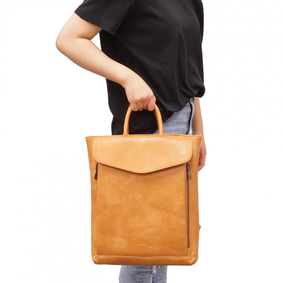 Evie Backpack - Camel - Image 5