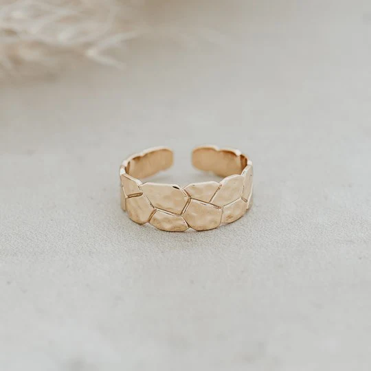 Ezzie Ring - Gold - Image 3