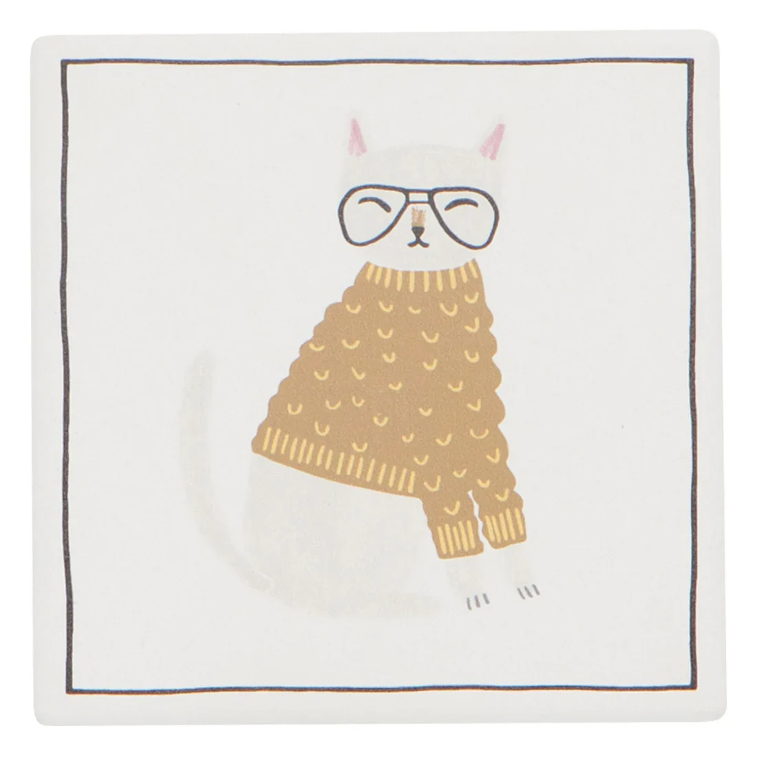 Feline Fine Soak Up Coaster - Image 3