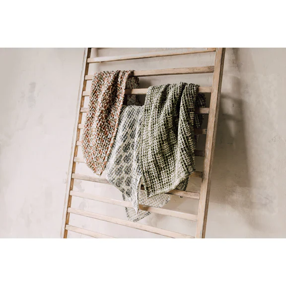 Fern Block Print Dishtowel - Image 3