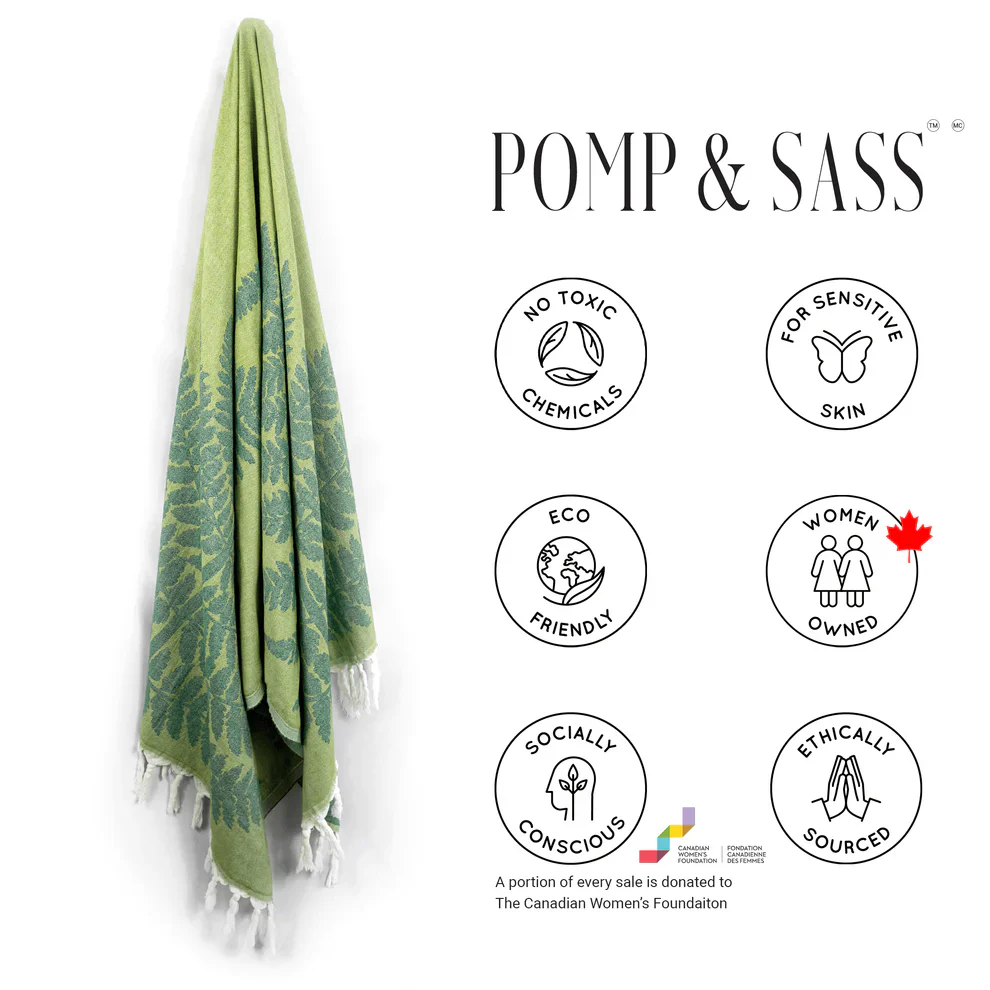 Fern Turkish Body Towel - Image 6