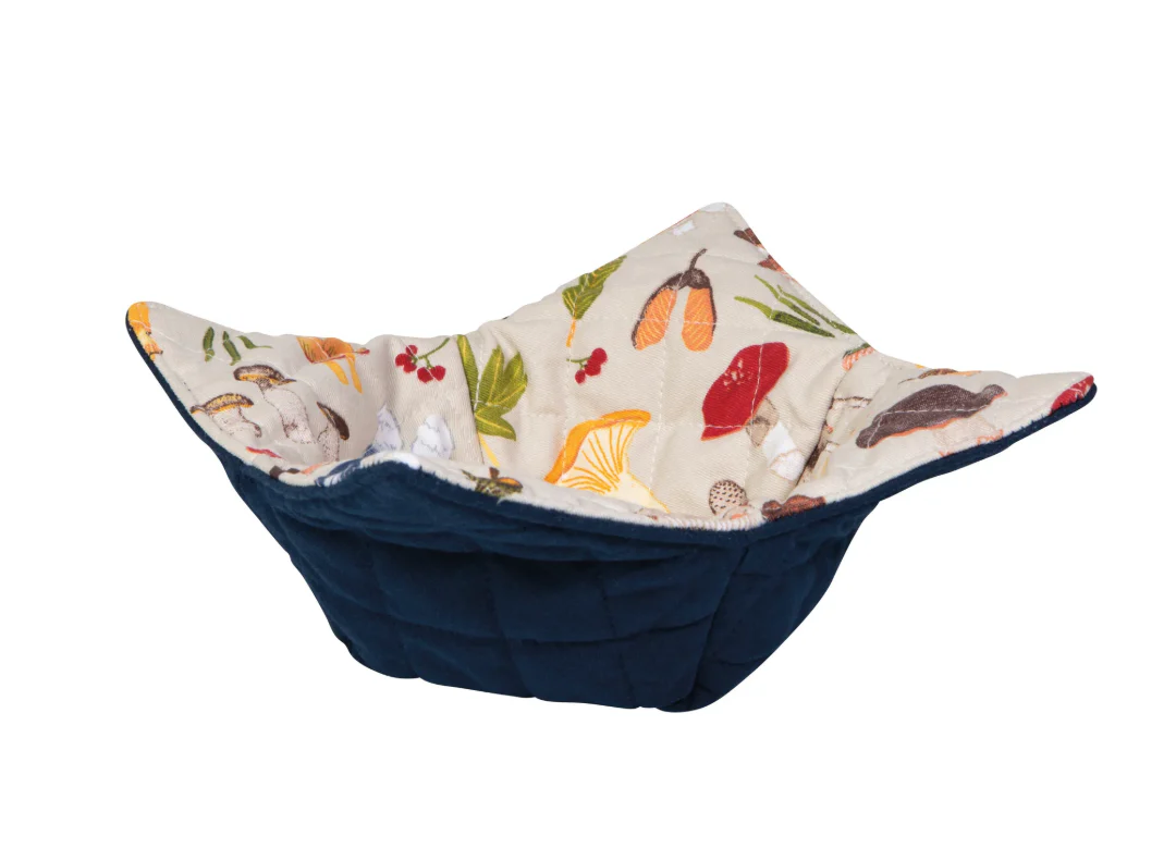 Field Mushrooms Bowl Cozy