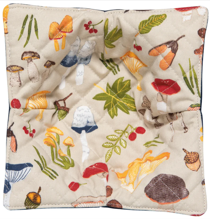 Field Mushrooms Bowl Cozy - Image 2