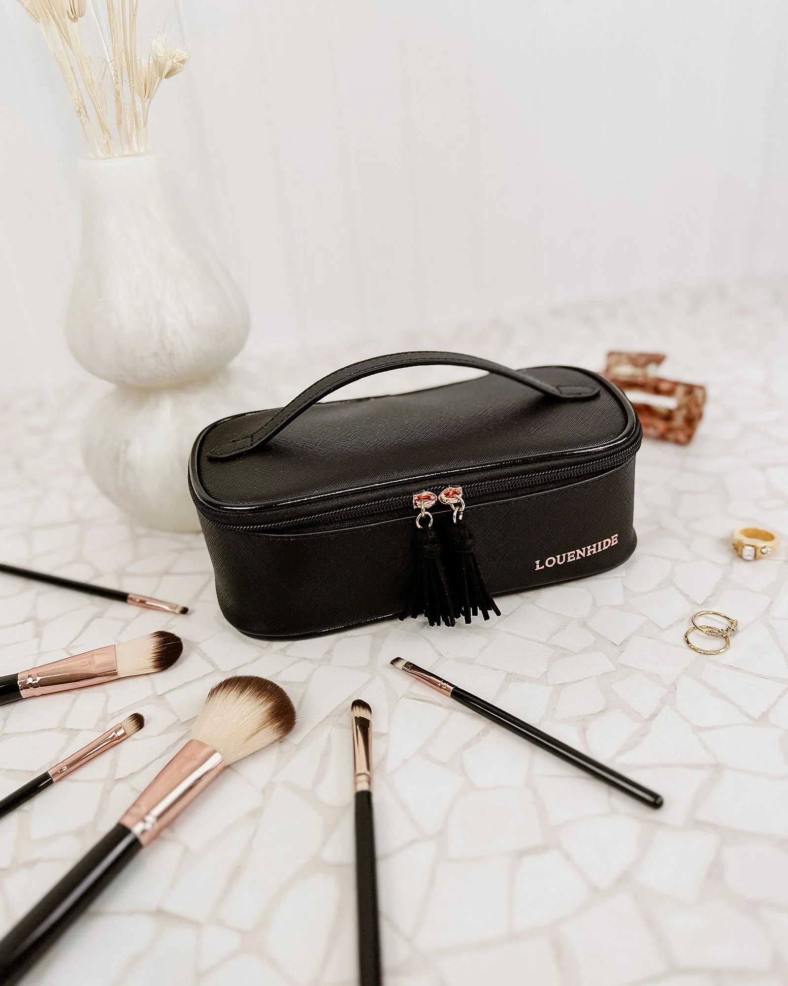Fifi Cosmetic Case - BLack - Image 8