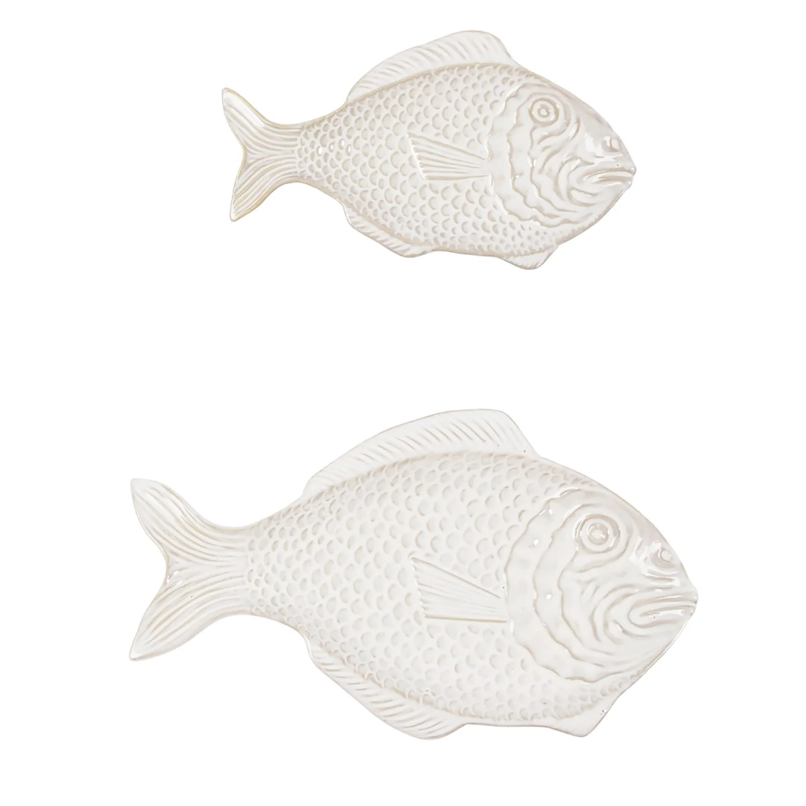 Fish True Ocean Stoneware Serving Plate - Assorted - Image 2
