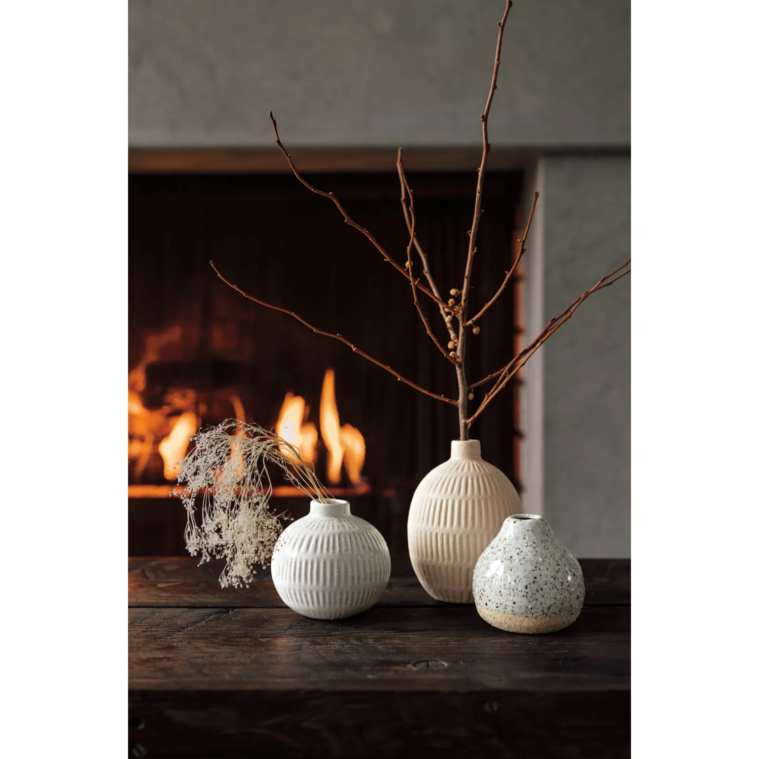 Fleck Ceramic Bud Vase - Image 2