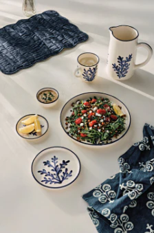 Floren Hand-painted Turkish Appetizer Plate - Image 3