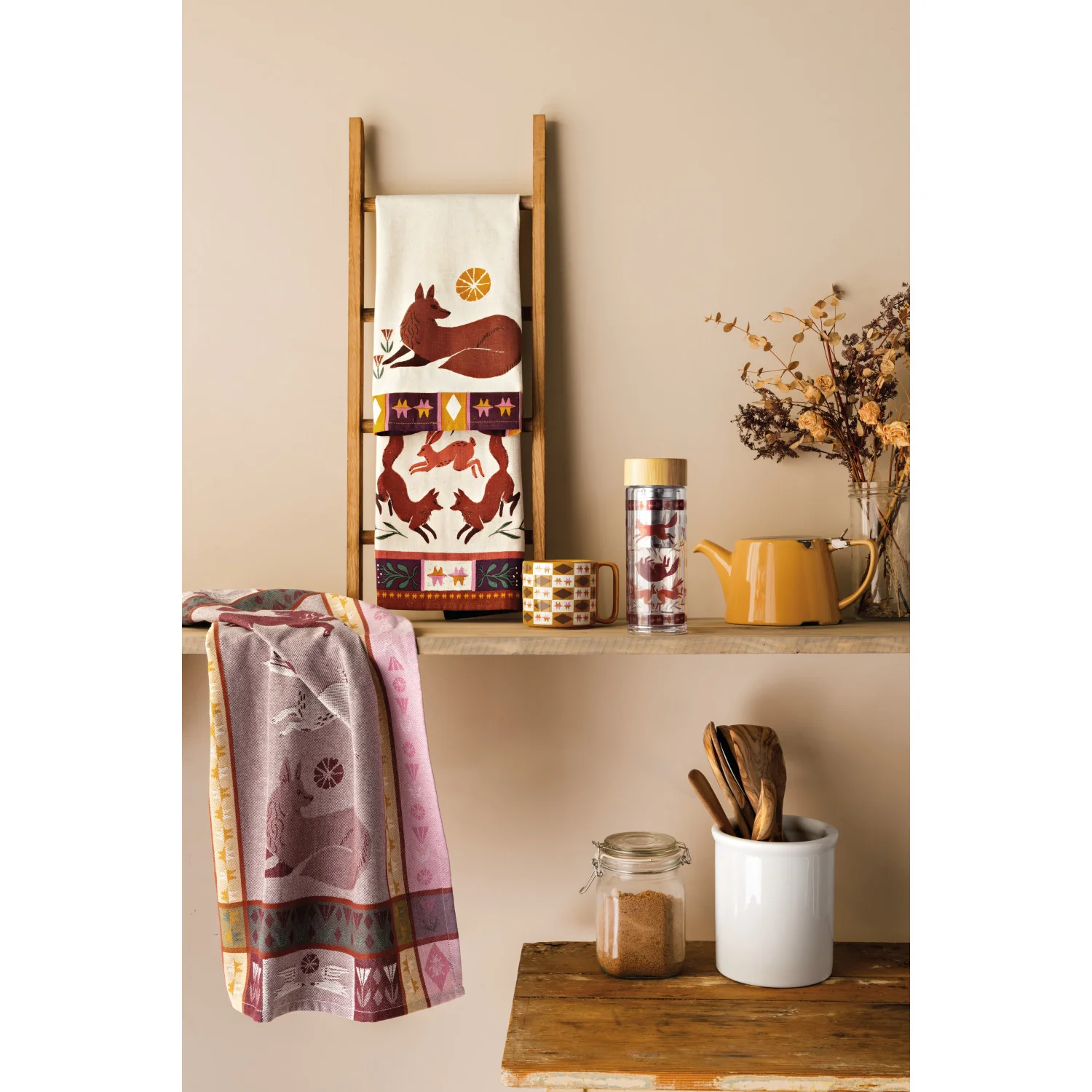 Folktale Dishtowels - Set of 2 - Image 2