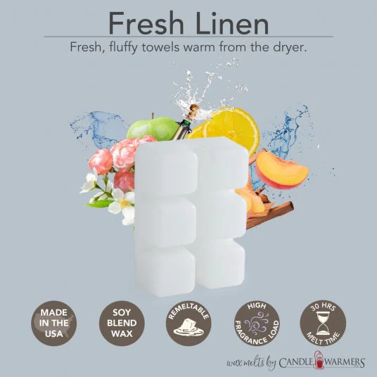 Fresh Linen Wax Melts - Image 2