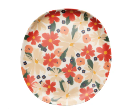 Full Bloom Melamine Side Plate