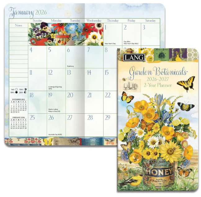 Garden Botanicals 2-Year Pocket Planner - Image 3