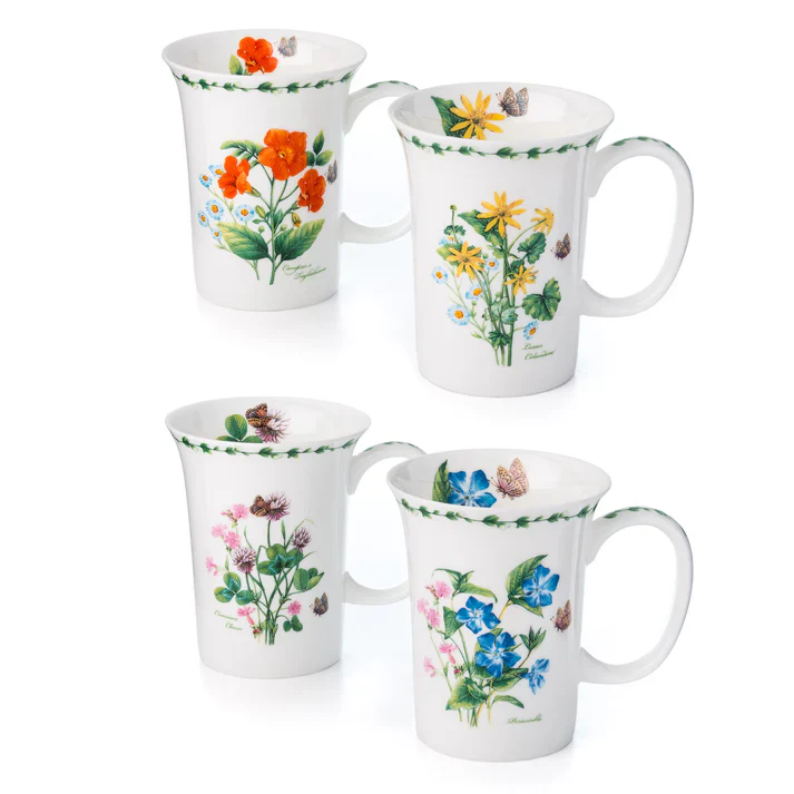 'Garden Meadow' Set of 4 Mugs - Image 2