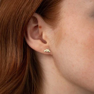 Garibaldi Studs - Gold - Image 2