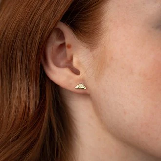 Garibaldi Studs - Silver - Image 2