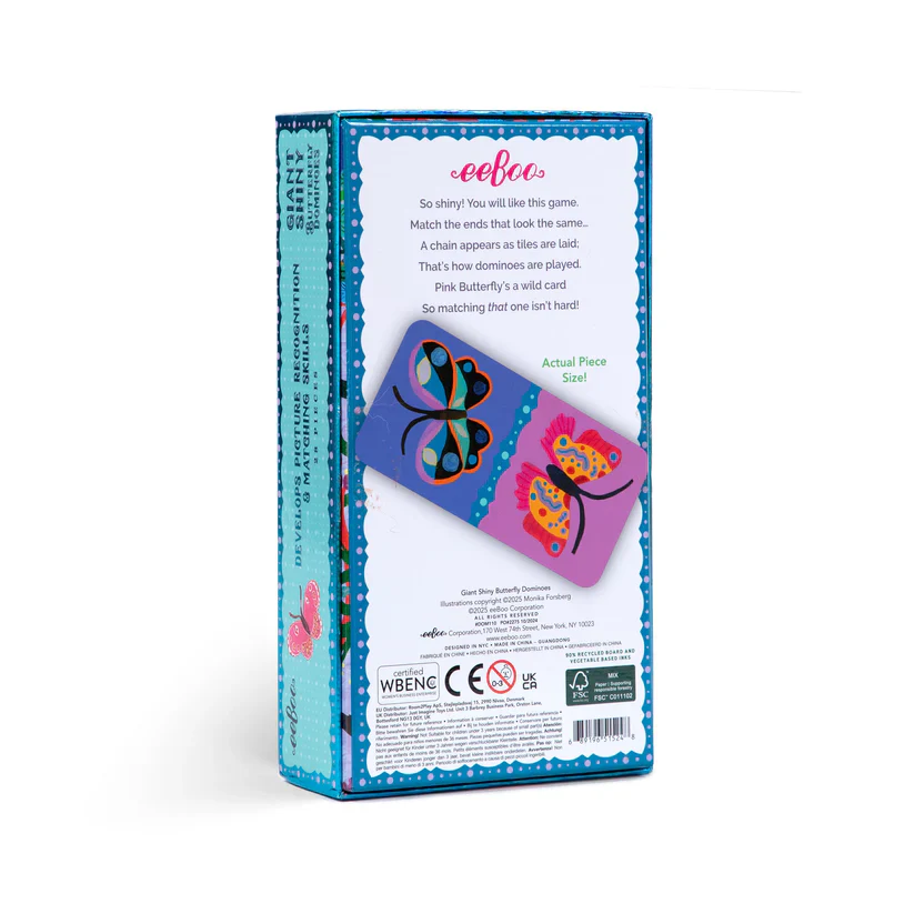 Giant Shiny Butterfly Dominoes - Image 2
