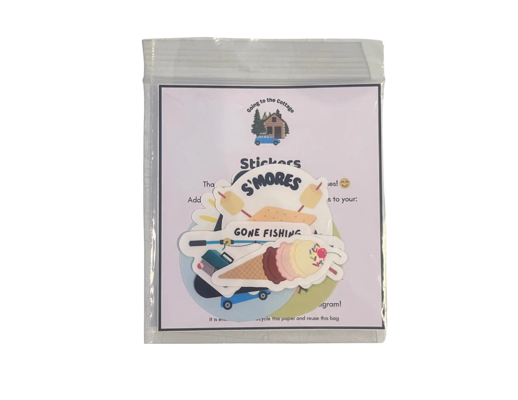 Going To The Cottage - Sticker Pack - Image 2