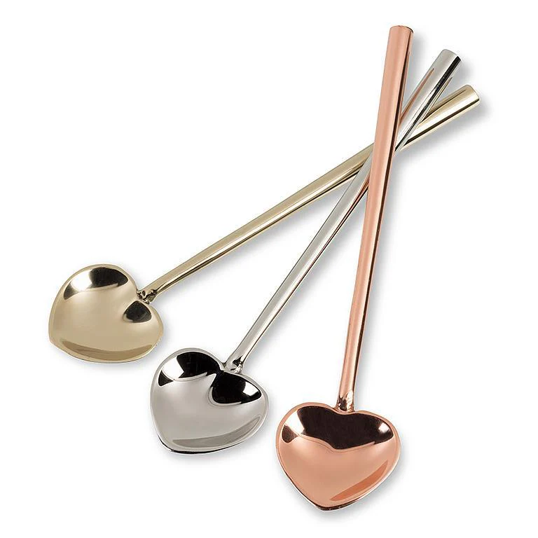 Gold Heart Small Spoon - Image 2