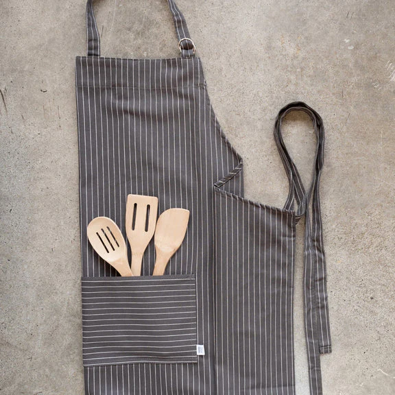 Granite Pinstripe Oversized Mightly Apron - Image 3