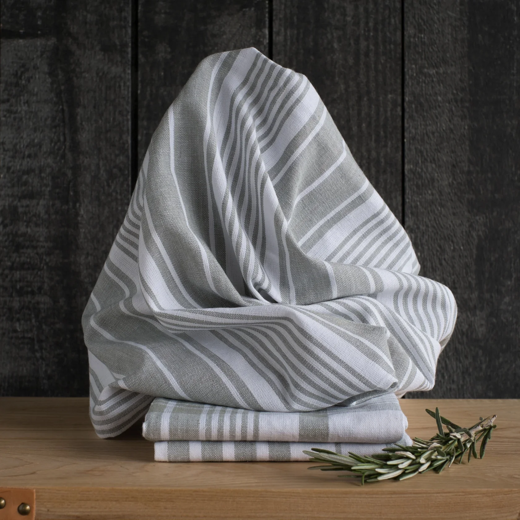 London Grey Jumbo Dishtowels - Set of 3 - Image 2