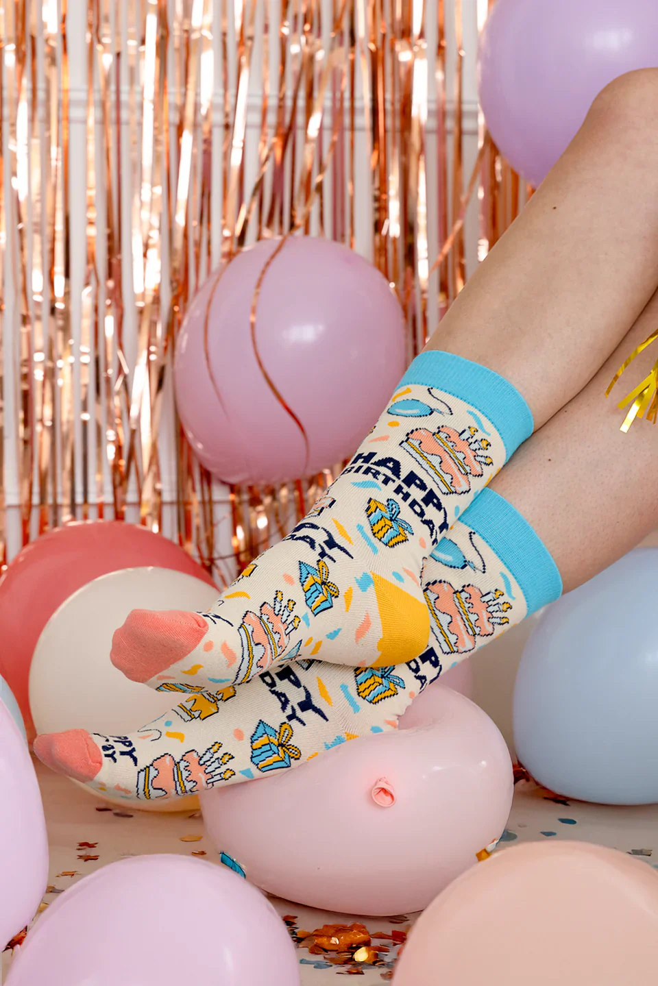 New Happy Birthday Socks - For Her - Image 2