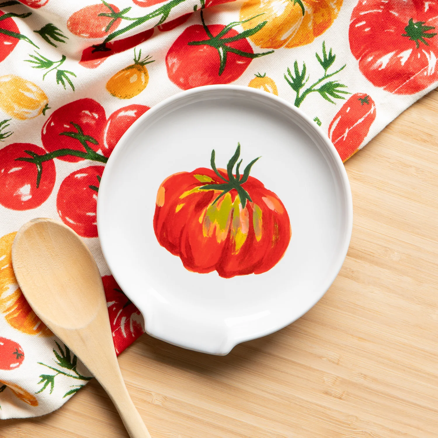 Heirloom Tomatoes Spoon Rest - Image 2