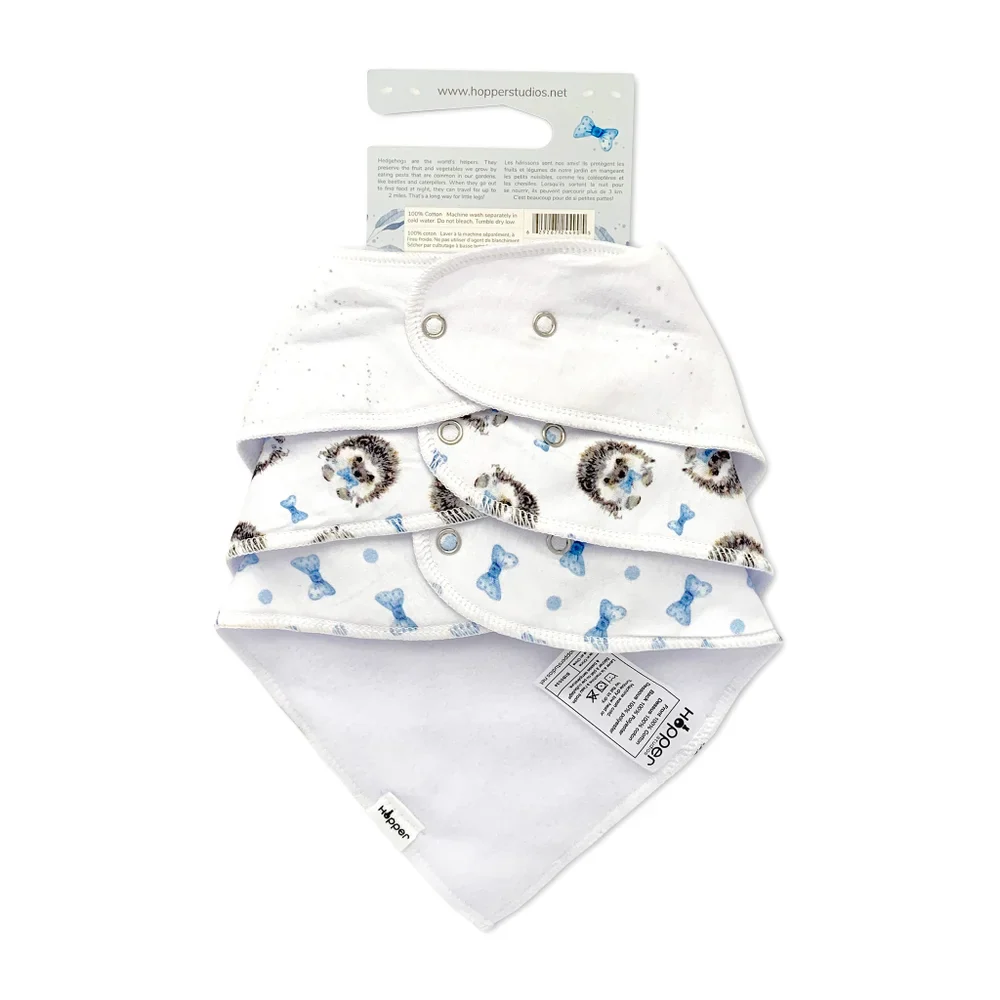 Henrik The Hedgehog Bib Set - Image 2