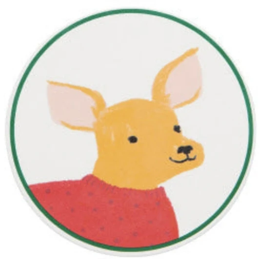 Holiday Hounds Soak Up Coaster - Assorted - Image 3