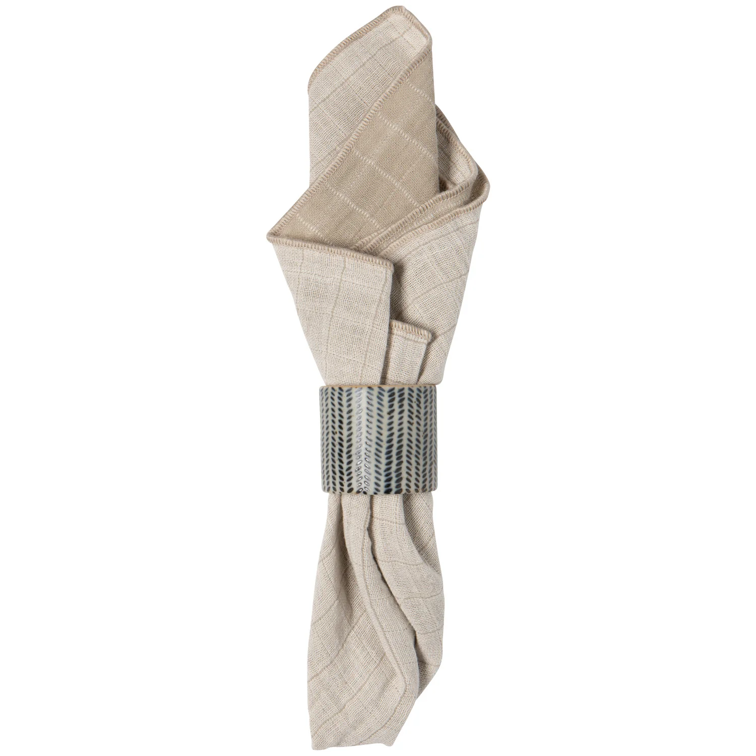Houndstooth Element Napkin Ring - Image 2