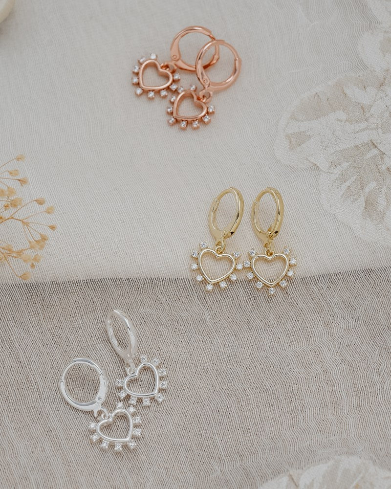 I've Got A Crush Hoops - Gold - Image 2