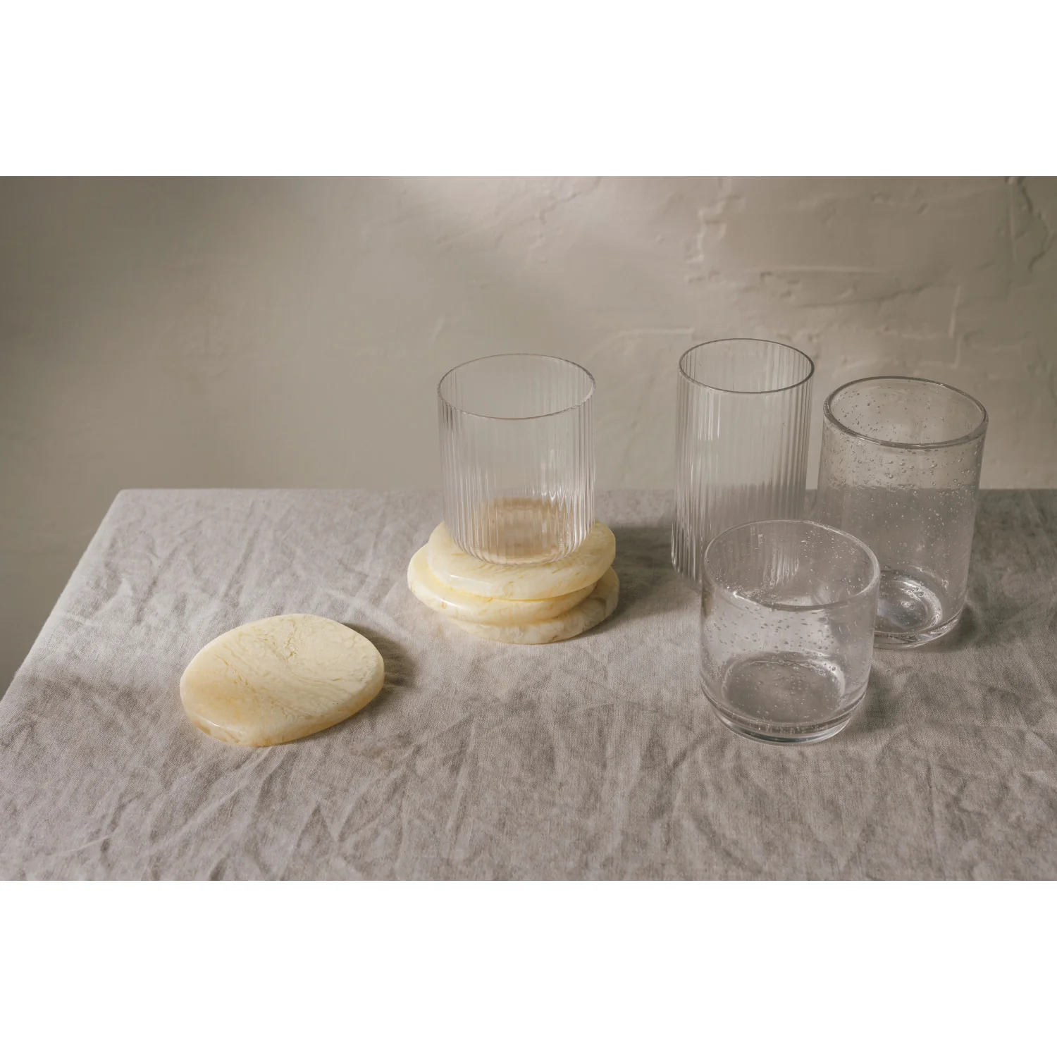Ivory Resin Coaster - Image 2