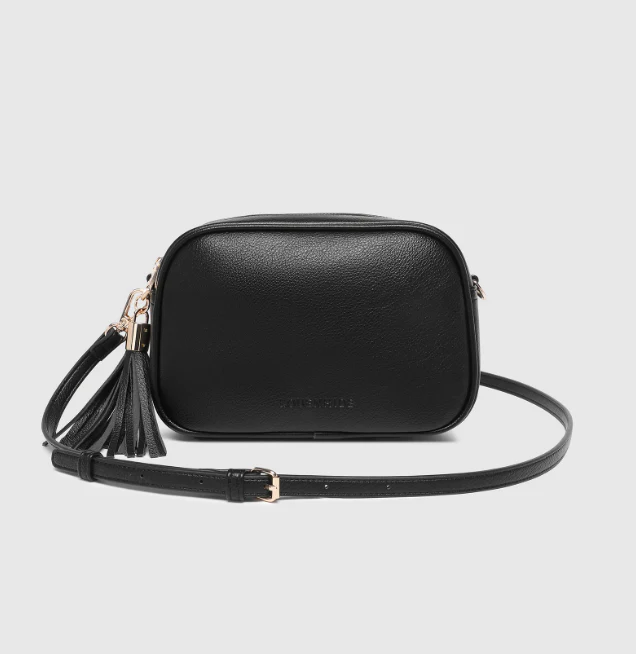 Jacinta Gia Crossbody Bag - Black - Image 2