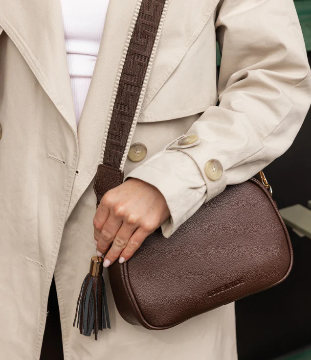 Jacinta Gia Crossbody Bag - Chocolate - Image 2