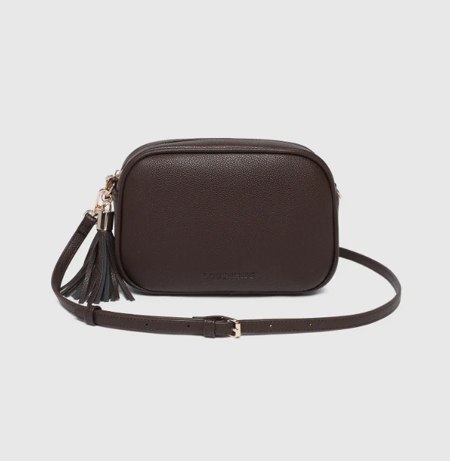 Jacinta Gia Crossbody Bag - Chocolate - Image 3