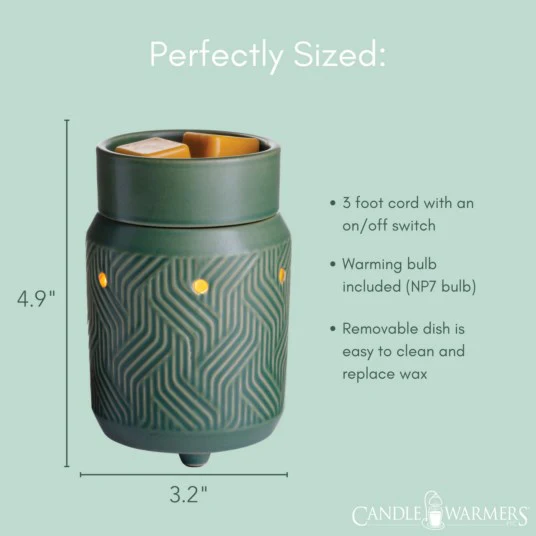 Jade Midsize Illumination Fragrance Warmer - Image 2
